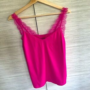 NWT Pink Lace Strap Cami